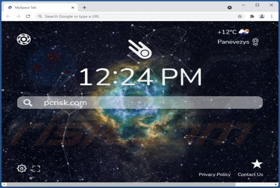 Porywacz przeglądarki MySpace Tab
