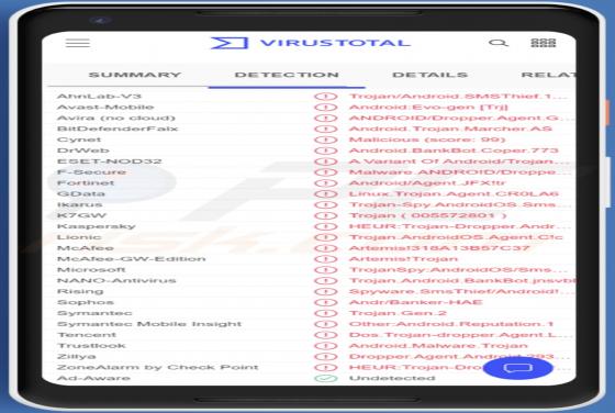 Trojan bankowy Octo (Android)