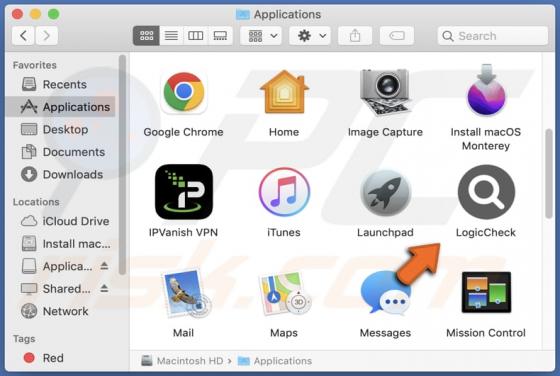 Adware LogicCheck (Mac)