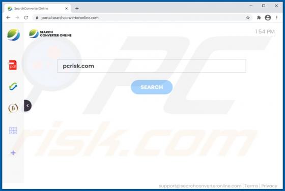 Porywacz przeglądarki SearchConverterOnline