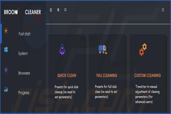 Niechciana aplikacja Broom Cleaner