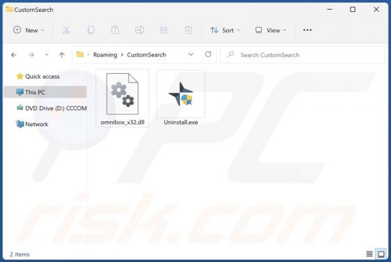 Porywacz przeglądarki CustomSearch
