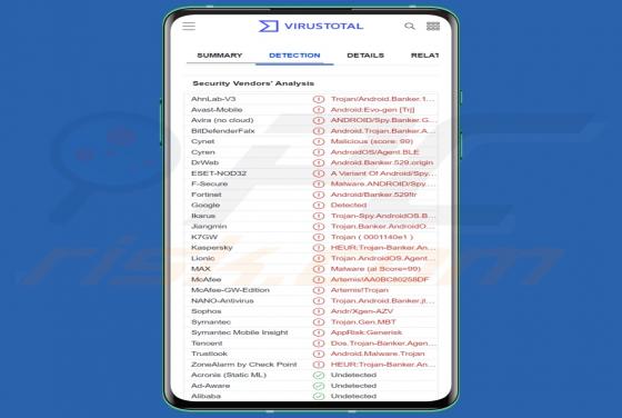 Malware FakeReward (Android)