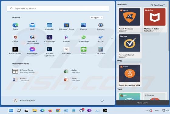 Adware PC App Store