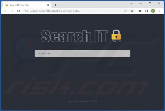 Porywacz przeglądarki SearchIT New Tab