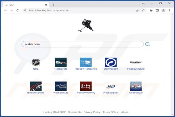 Porywacz przeglądarki Hockey Start