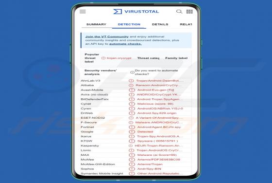 Malware BouldSpy (Android)