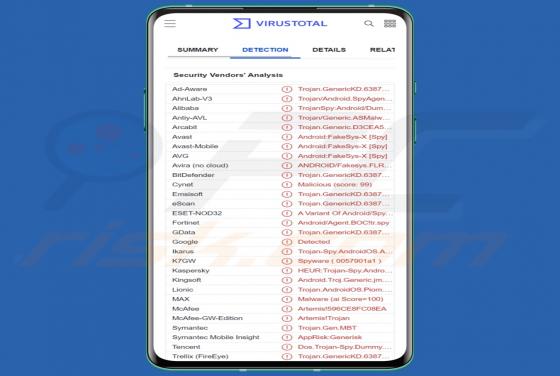 RAT fałszywa aktualizacja „System Update" (Android)