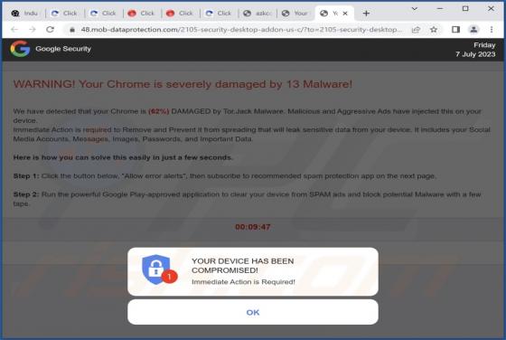 Reklamy mob-dataprotection.com