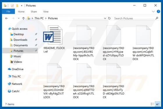 Ransomware ITLOCK