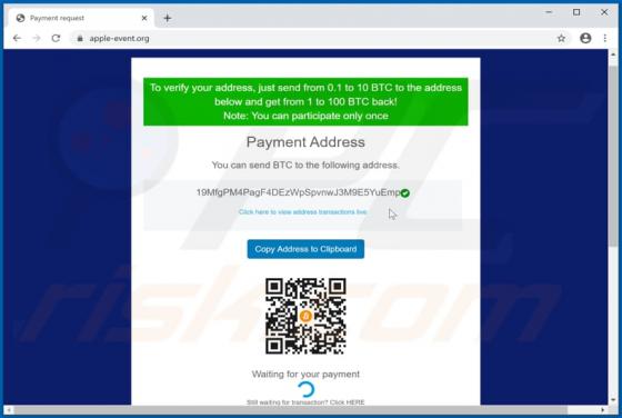 Oszustwo Double Your Bitcoins