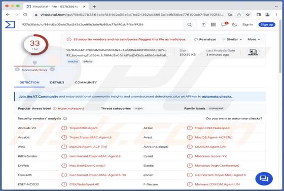 Malware KandyKorn (Mac)
