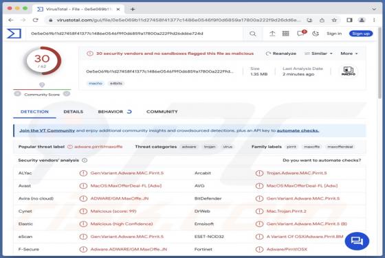 Malware Nbp.app (Mac)