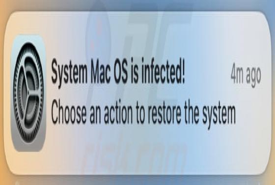 Oszustwo powiadomienie MacOS Is Infected - Virus Found (Mac)