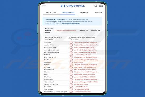 RAT VajraSpy (Android)