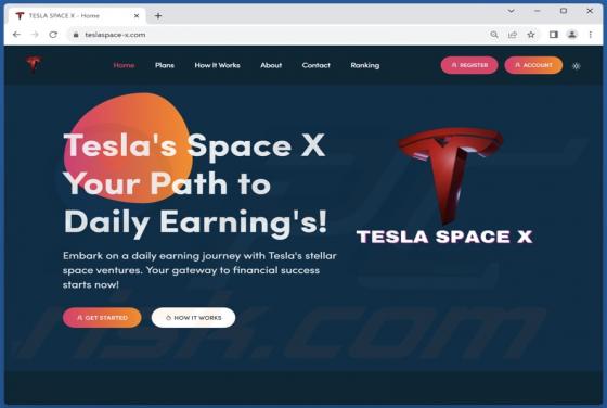 Oszustwo Tesla Space X Investment