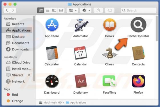 Adware CacheOperator (Mac)