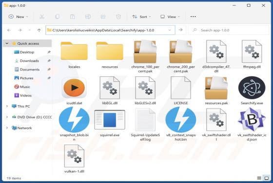 Niechciana aplikacja Searchify