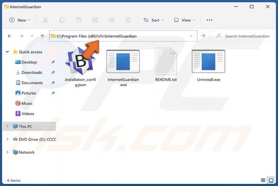 Niechciana aplikacja InternetGuardian