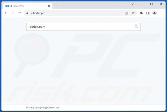 Przekierowanie X-finder.pro