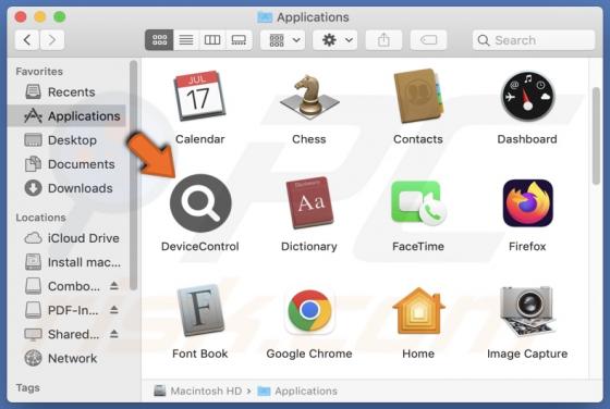 DeviceControl Adware (Mac)