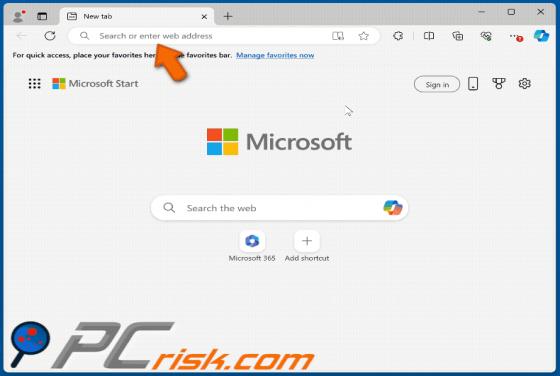 Microsoft Edge Przekierowanie Virus