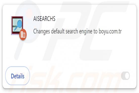 Porywacz przeglądarki AISEARCHS