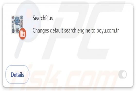 Porywacz przeglądarki SearchPlus