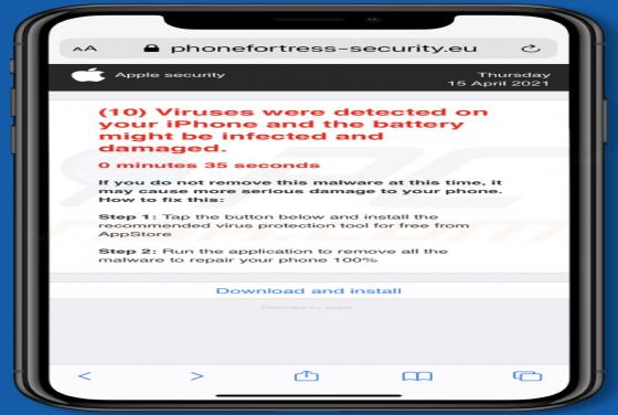(10) Viruses Were Detected On Your iPhone POP-UP Oszustwo (Mac)