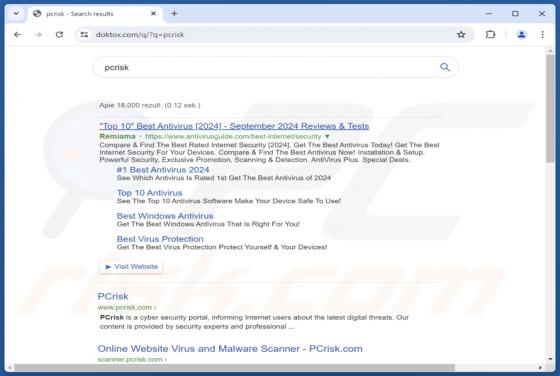 Doktox.com przekierowanie