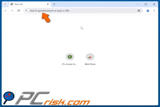 Przekierowanie goodtosearch.com