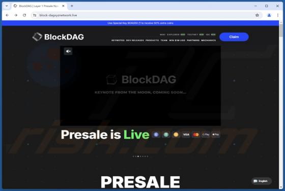 BlockDAG Presale Oszustwo
