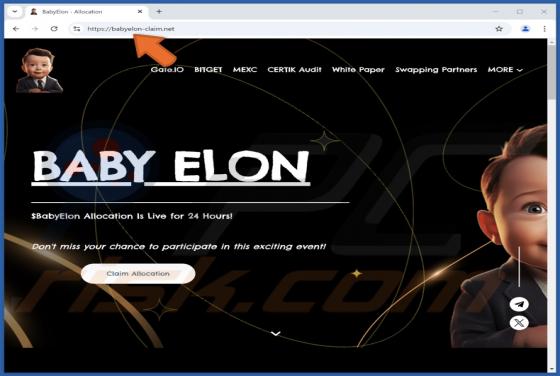 $BabyElon Allocation Oszustwo