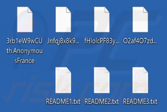 Anonymous France Ransomware