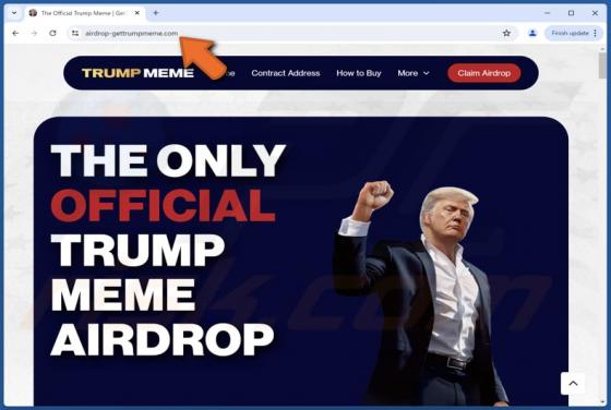 $TRUMP Airdrop Oszustwo