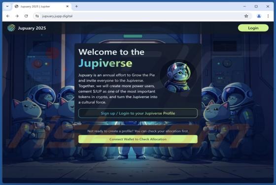 Jupiverse Wallet Connection Oszustwo