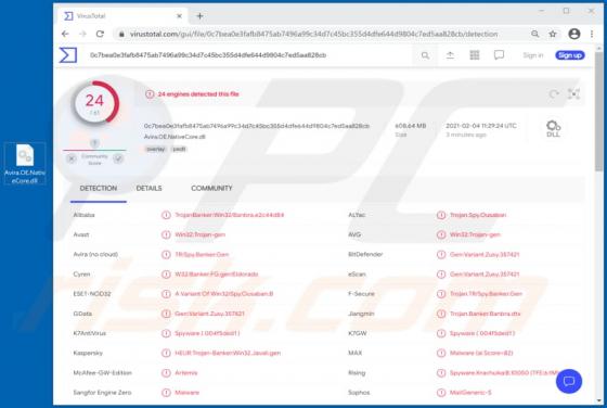 Trojan bankowy Javali