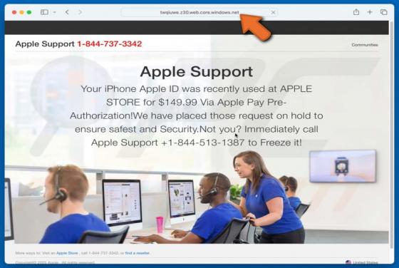 Your Apple ID Was Recently Used At APPLE STORE POP-UP Oszustwo (Mac)