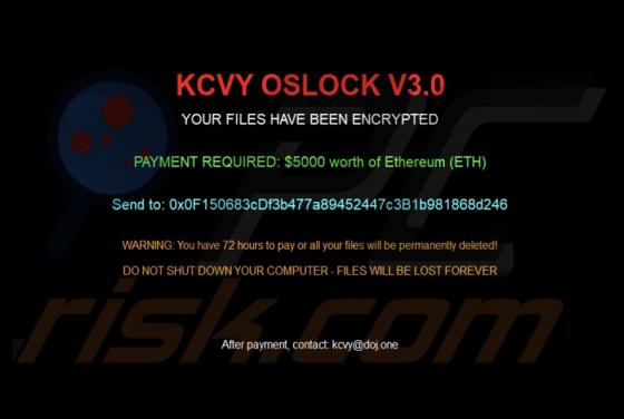 KCVY OSLOCK Ransomware