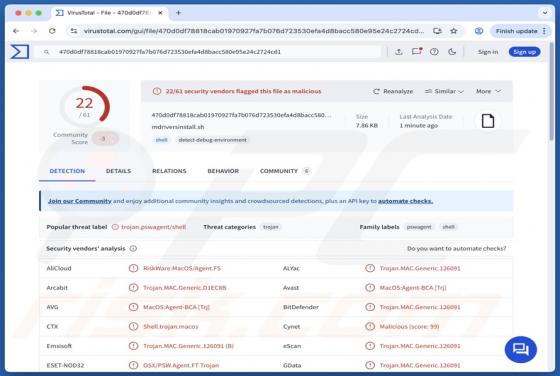 NovaStealer Malware (Mac)