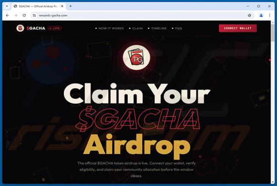 PowerGacha ($GACHA) Airdrop oszustwo