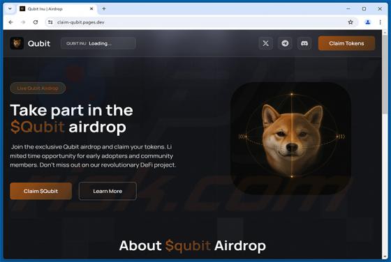 $Qubit Airdrop oszustwo