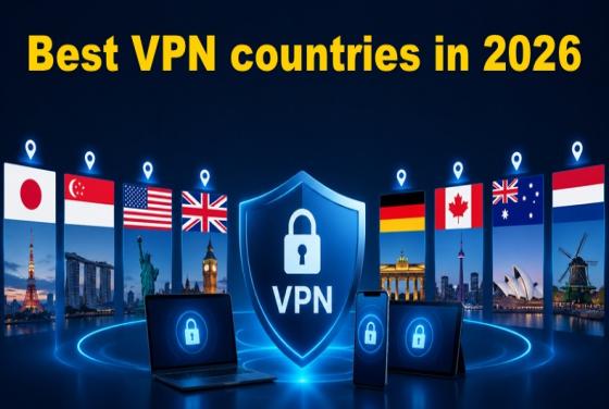 Najlepsze kraje dla VPN w 2026 roku: najszybsze i najbardziej prywatne lokalizacje
