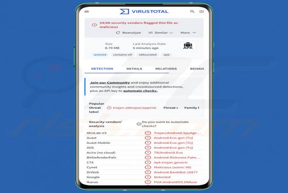 RemControl trojan bankowy (Android)