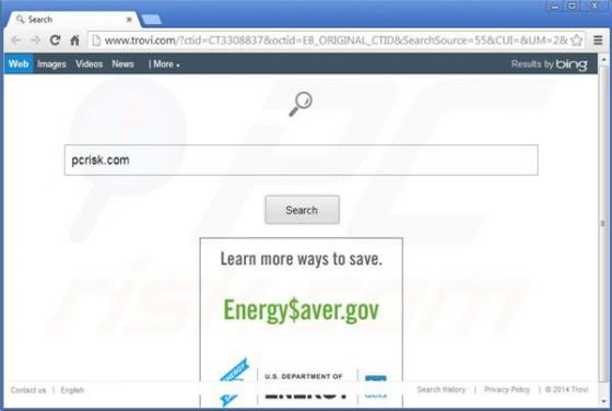 Przekierowanie Trovi.com