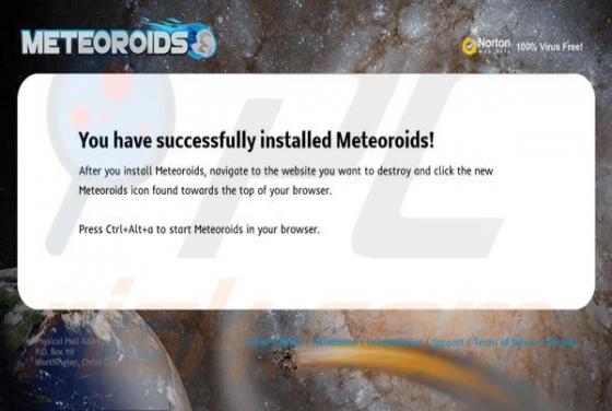 Reklamy Meteoroids