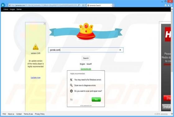 Przekierowanie Jamenize.com