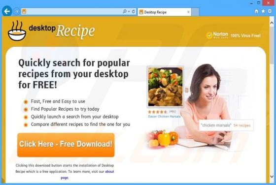 Reklamy Desktop Recipe
