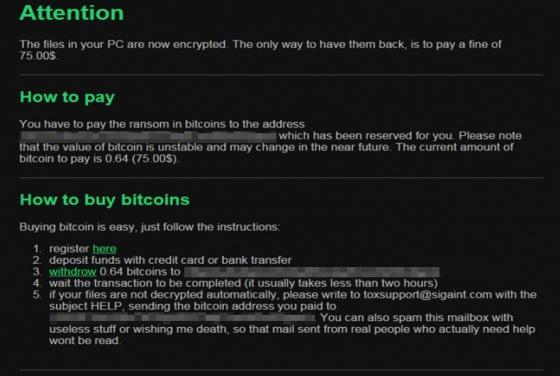 Ransomware Tox