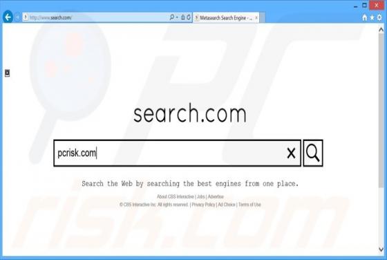 Przekierowanie search.com